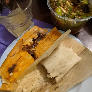 Beef Kochu Mole Tamales