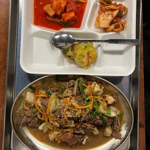 Bulgogi with rice