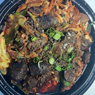 Soondae stir fry (to go)