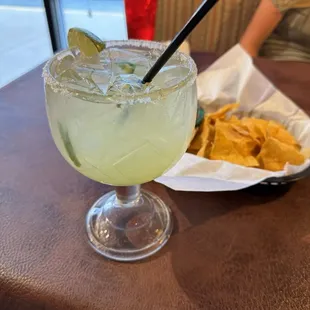 Spicy skinny margarita