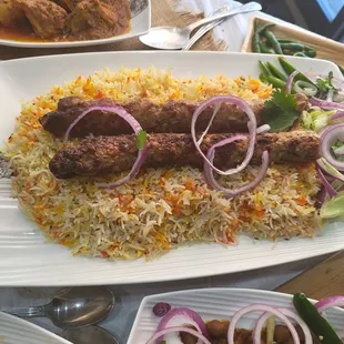 Kabob platter