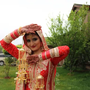 Bridal makeup
