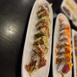 the different types of sushi