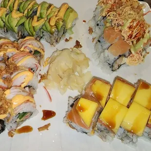 Caribbean roll Maui wowie nutty buddy snap dragon