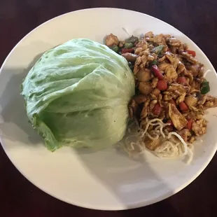 Chicken Lettuce Wraps