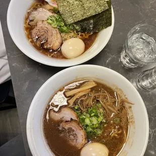 Classic Ramen and Shoyu Ramen