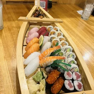 sushi party boat