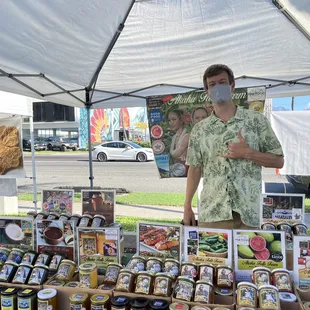 There's friendly service and great tasting jams and fruit butters.