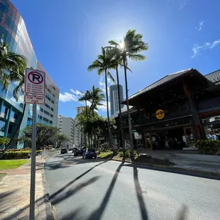 We are down the street from Hard Rock Cafe.