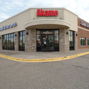 Outside of the building, view looking southwest.