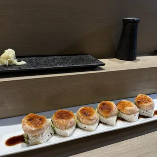 Baked Crab Salmon Roll