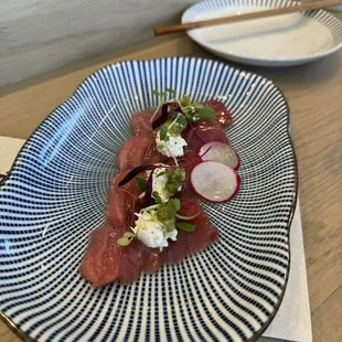 Bluefin Tuna Carpaccio