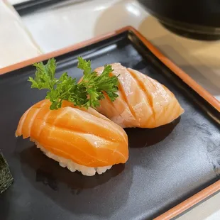 King salmon belly nigiri