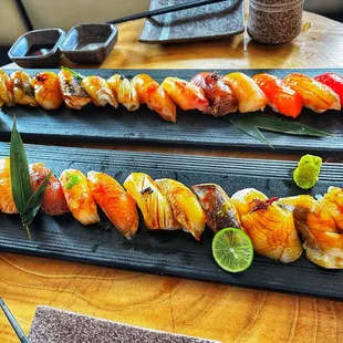 sushi, food, sushi and sashimi, sashimi