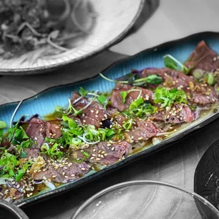 Wagyu Tataki @whaevaeats