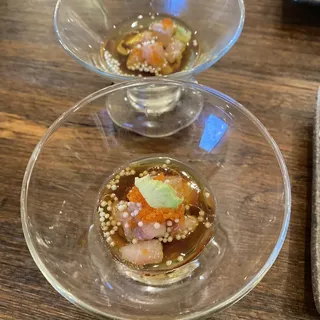 Hamachi shot