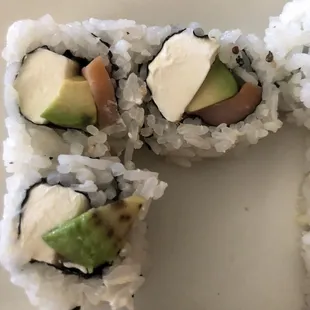 Cream cheese to salmon ratio is a bit off