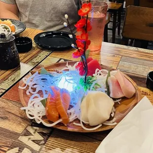 Sashimi Akarui's combo.