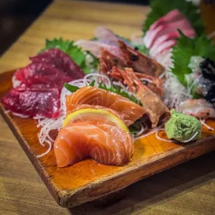 Sashimi platter