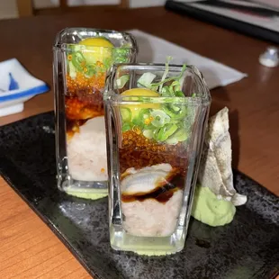 Oyster shooters