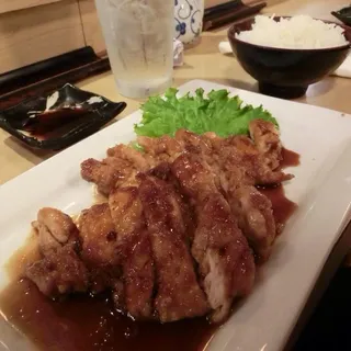 Chicken Teriyaki Teishoku