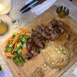 New York Steak Beef Teriyaki