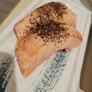Pepper Salmon, so delicious! $7.50
