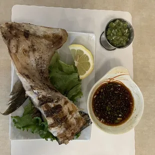 Grilled Yellowtail Collar