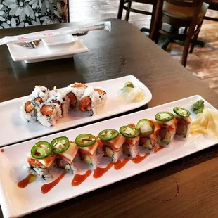 sashimi, sushi, sushi and sashimi, food