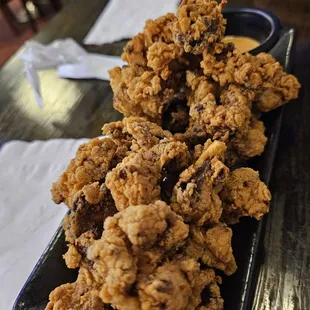 Chicken karaage appetizer...generous portion