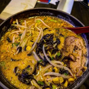 Spicy Tonkotsu Garlic Ramen