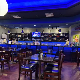 Inside bar area