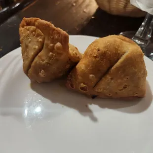 Lamb samosas