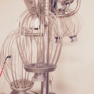 Attention to Detail - various whisks for various baked goods .
