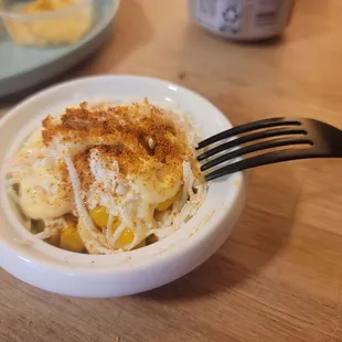 Cheese corn (a little salty, but good)