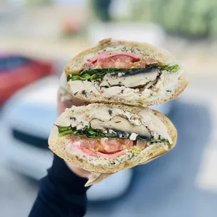 Portobello Mushroom Sandwich