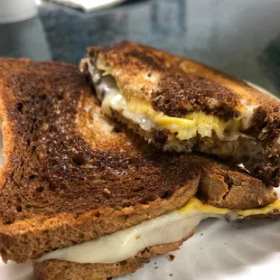 a grilled cheese sandwich