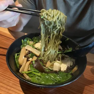 Vegan Vegetable Ramen Lunch