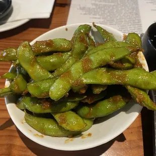 Garlic Edamame