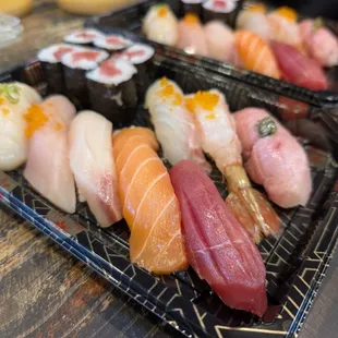 food, sushi, sashimi, sushi and sashimi
