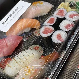 Sushi Combo to go box
