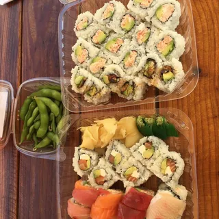 Rainbow Sushi Roll