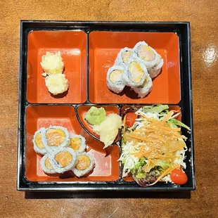 food, sushi and sashimi