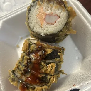Dynamite Roll - so dry and bland