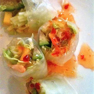 fresh thai rolls