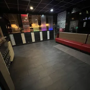 the kitchen and bar