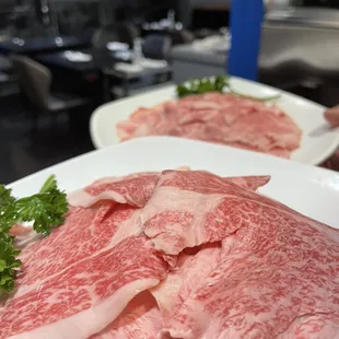 A5 Japanese Wagyu Beef ~ melts in your mouth!