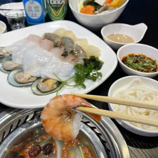 Seafood combos, yummy!