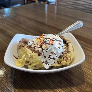 Tempura Ice Cream Chocolate