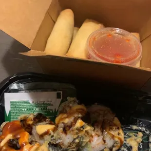 Rocky Roll &amp; Vegetable Roll